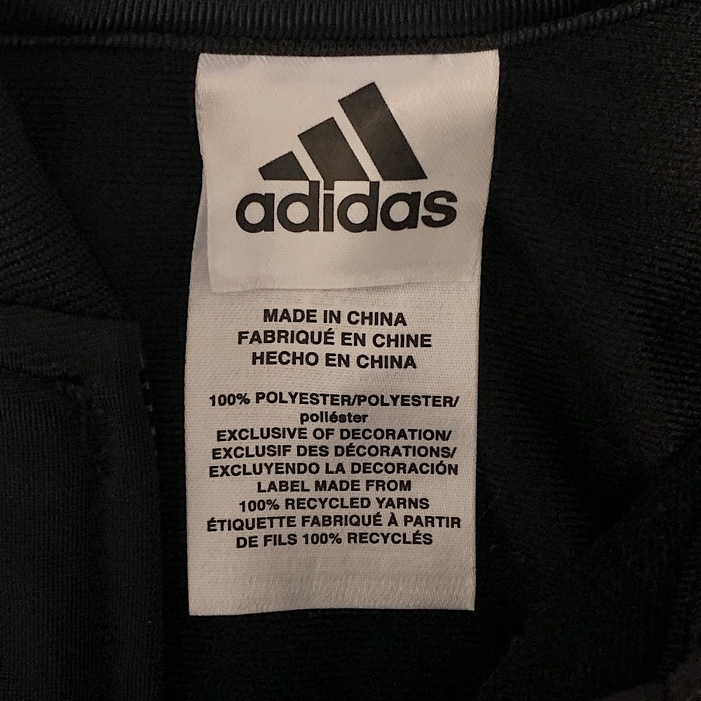 Adidas Toddler Three Stripes Tricot Track Jacket - Picture 5 of 6